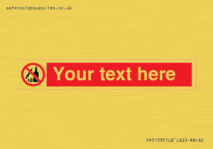 Custom No alcohol or drugs Sign